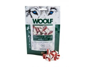 WOOLF Lamb and Cod Triangle 100g