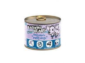 BARKING HEADS Tiny Paws Puppy Days Salmon konz. 200g