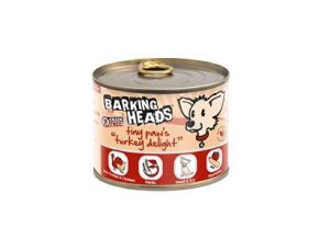 BARKING HEADS Tiny Paws Turkey Delight konz. 200g