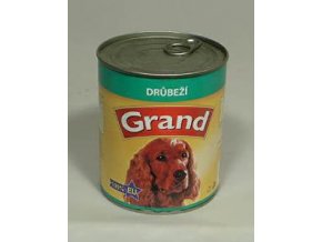 GRAND konzerva hydinová 850g