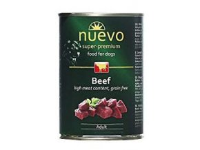 Nuevo pes adult hovädzie konz. 400g