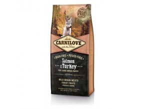 Carnilove Dog Salmon & Turkey for LB Puppies 12kg