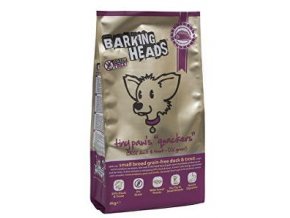 BARKING HEADS Tiny Paws Quackers GRAIN FREE 4 kg