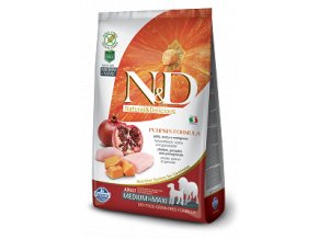 N&D GF Pumpkin DOG Adult M/L Chicken&Pomegranate 12kg