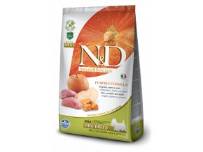 N&D GF Pumpkin DOG Adult Mini Boar & Apple 7kg