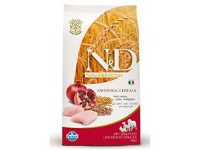 N&D Low Grain DOG Adult Chicken & Pomegranate 12kg