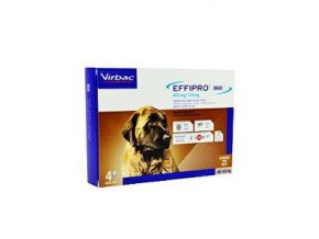 Effipro DUO Pes XL (40-60 kg) 402/120 mg, 4x4,02 ml