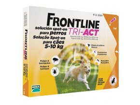 frontline tri act pre psov spot on s 5 10 kg 1 pip