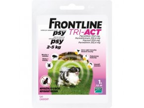 frontline tri act pre psov spot on xs 2 5 kg 1 pip