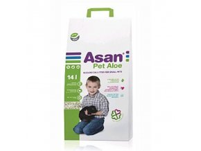 ASAN Pet Aloe Podstielka 14L