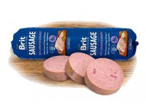 Brit Sausage Chicken & Rabbit 800g