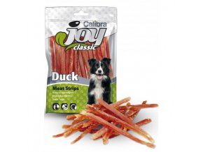 calibra joy dog classic duck strips 80g new