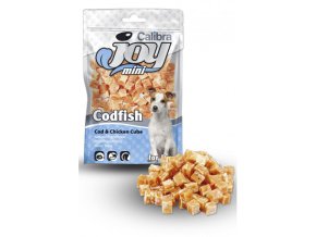 calibra joy dog mini cod chicken cube 70g 