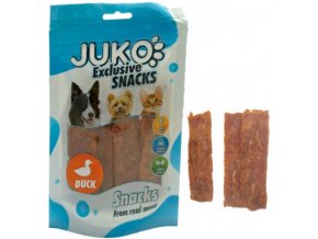 juko excl smarty snack soft duck jerky 70g