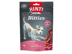 Rinti Dog Extra Mini-Bits mrkva + špenát 100g