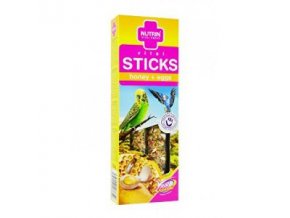 Nutrin Sticks tyčinka andulka Eggs&Honey 2ks