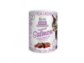 Brit Care Cat Snack Superfruits Salmon 100g