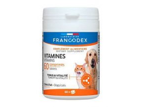 Francodex Vitamíny pes, mačka 60tab