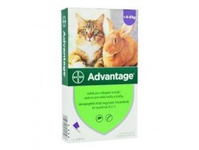 Advantage 80 10% 1x0,8ml pre mačky nad 4kg