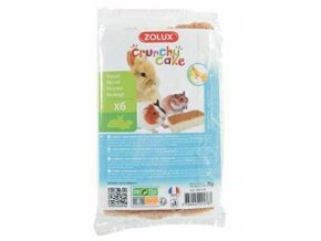 Crunchy Cake jablko / banán pre hlodavce 75g