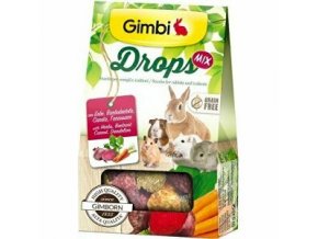 Gimbi Drops Grain Free pre hlodavce mix 50g