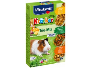 Vitakraft Rodent Guinea pig Kräcker honey/veg/citr 3ks