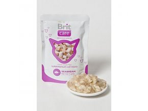 Brit Care Cat kapsička Seabream Pouch 80g