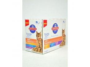 Hill's Feline kapsa Adult Multipack Ch.,O.F.,B 12x85g