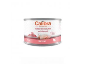 Calibra Cat konz.Sensitive morka a losos 200g