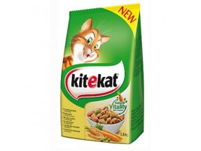 Kitekat Dry kuracie so zeleninou 1,8kg