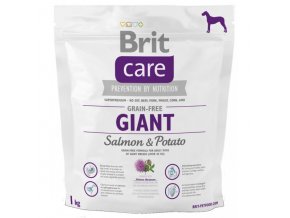 Brit Care Dog Grain-free Giant Salmon & Potato 1kg