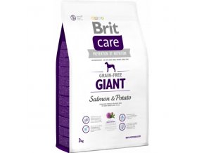 Brit Care Dog Grain-free Giant Salmon & Potato 3kg