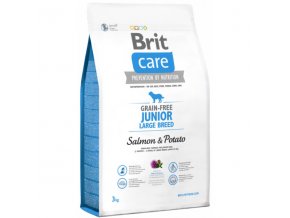 Brit Care Dog Grain-free Junior LB Salmon & Potato 3kg