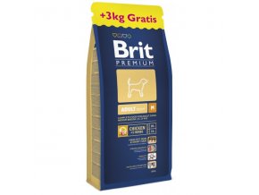 Brit Premium Dog Adult M 15kg