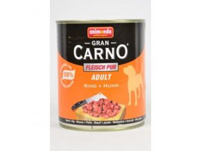 Animonda GRANCARNO konz. ADULT hovädzie/kuracie 800g