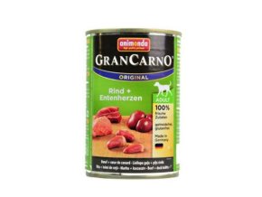 Animonda GRANCARNO konz. ADULT hovädzie/kač. srdce 400g