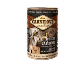 Carnilove Wild Meat Venison & Reindeer 400g