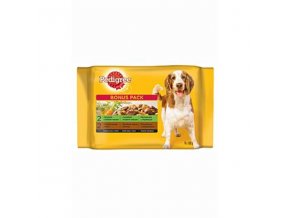 Pedigree kapsa Adult hovädzie/teľacie 4x100g