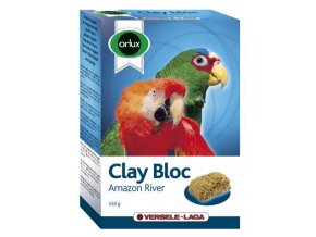 Clay Bloc Amazon River - ílová tehla pre väčšie papagáje 550g