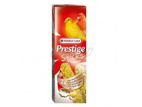 Prestige Sticks Canaries Eggs & Oystershells - 2 tyčinky s vajcom a drvenými lastúrami 60g