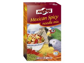 Mexican Spicy Noodlemix - 10 jednotlivo balených porcií cestovín do mikrovlnky s čili papričkami 400g