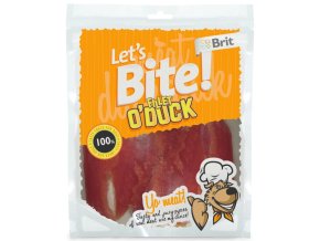 Brit pochúťka Let's Bite Fillet o'Duck 80g