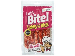 Brit pochúťka Let's Bite Lamb'n'Rice 105g
