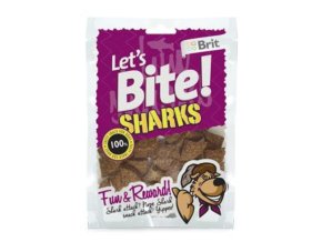 Brit pochúťka Let's Bite Sharks 150g