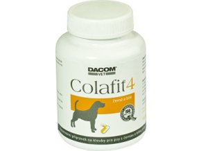 Colafit 4 na kĺby pre psov čiernych/bielych 100tbl