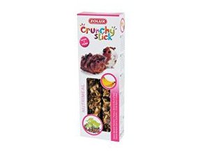 Pochúťka Crunchy STICK banán / pohánka pre morča