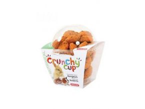 Pochúťka CRUNCHYCUP mrkva / ľan pre hlodavce 200g