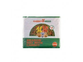 Seno lúčne s mrkvou RabbitWeed 0,6kg