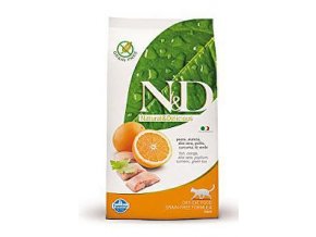 N&D Grain Free CAT Adult Fish & Orange 1,5kg