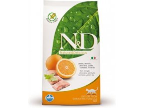N&D Grain Free CAT Adult Fish & Orange 5kg